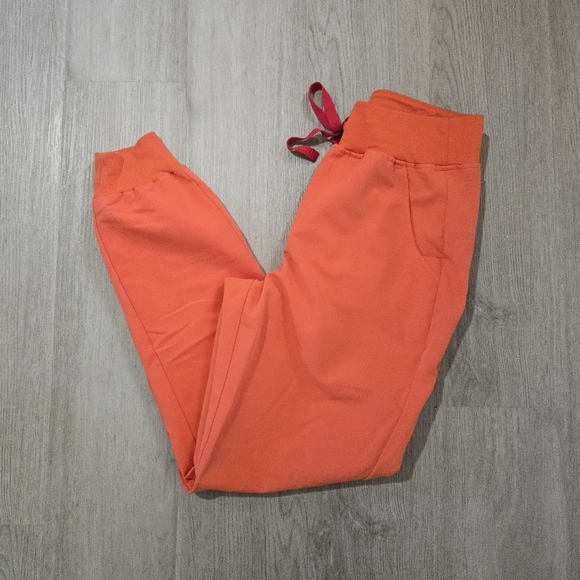 FIGS Orange Scrub Zamora Jogger Pants, SIZE XS/P - Picture 1 of 12
